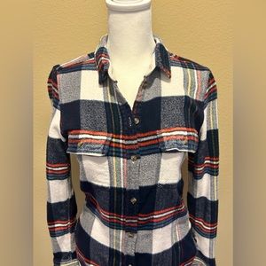 Women's American Eagle Flannel Button Down